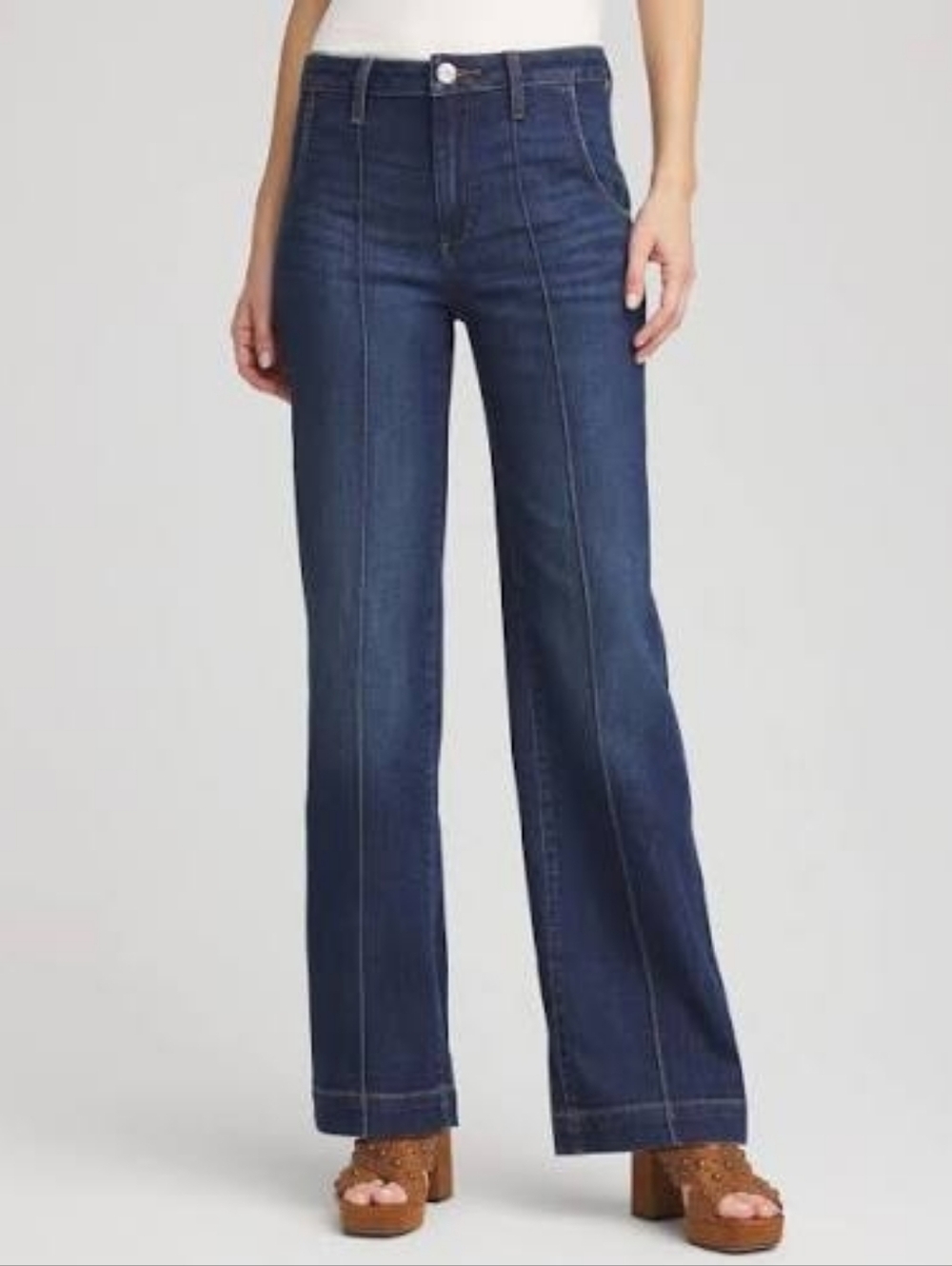 Chico's High Rise Straight Leg Jeans - Picture 7 of 9